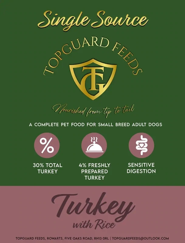 Adult Small Breed - Single Source Protein Turkey with Rice