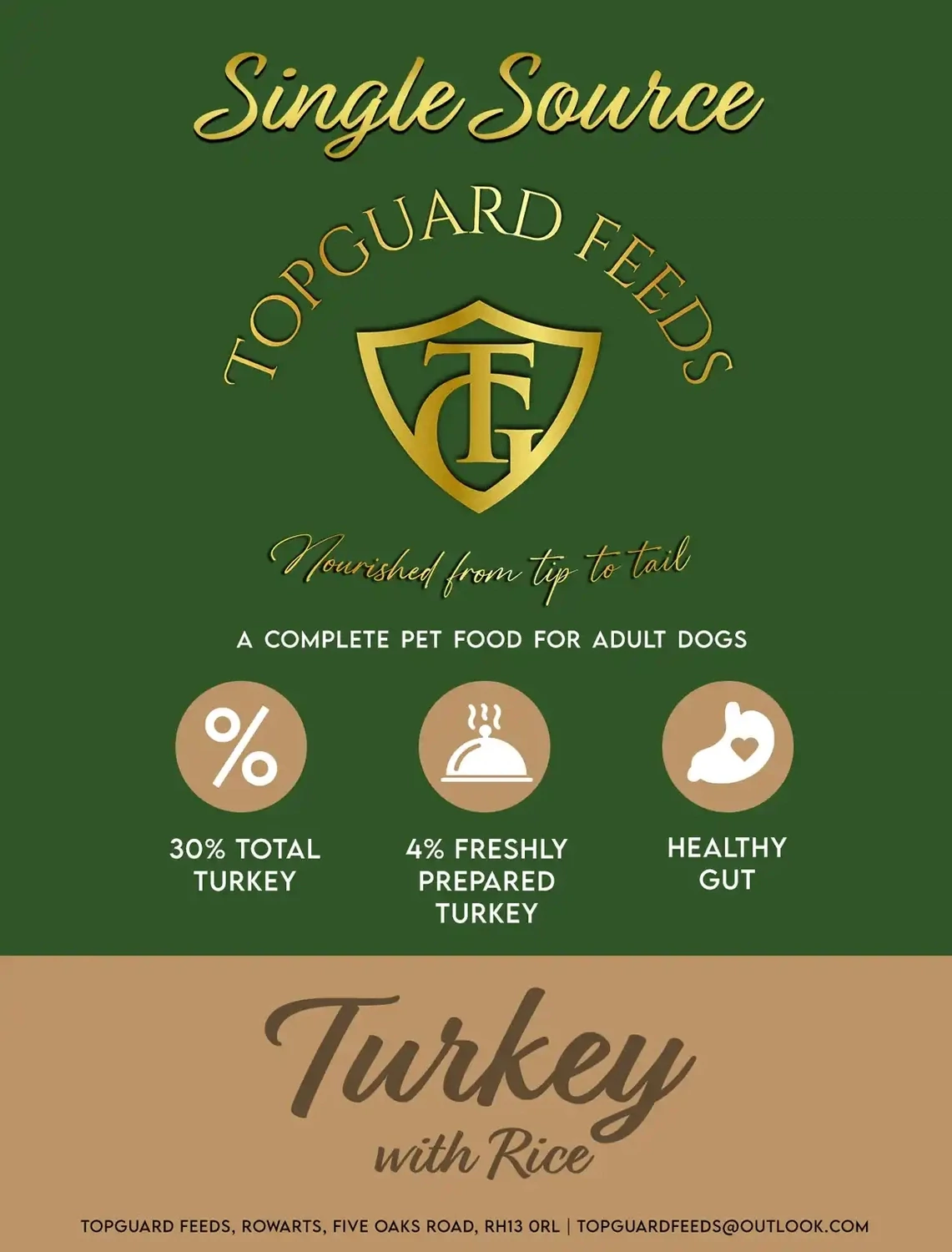 Adult - Single Source Protein Turkey with Rice
