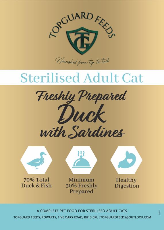 Sterilised Adult - Duck with Sardines