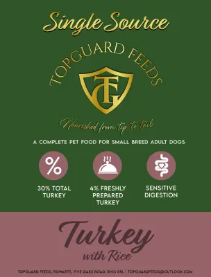 Adult Small Breed - Single Source Protein Turkey with Rice