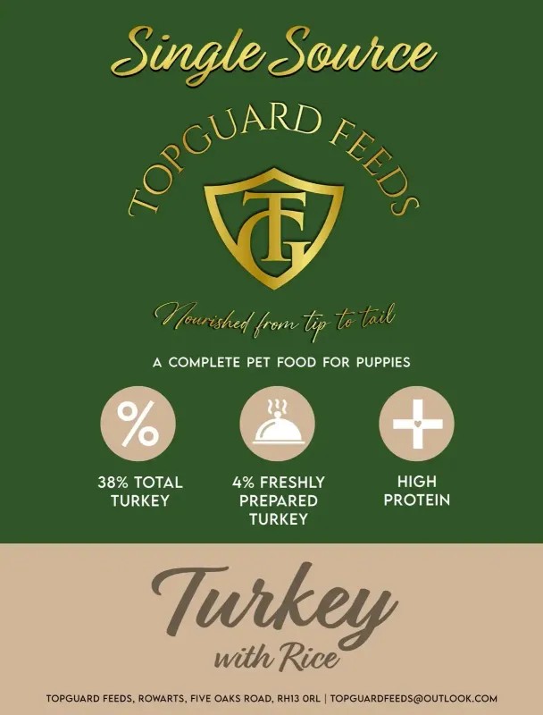 Puppy - Single Source Protein Turkey with Rice