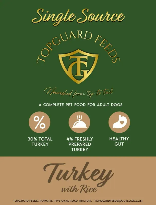Adult - Single Source Protein Turkey with Rice