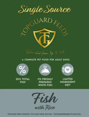 Adult - Single Source Protein Fish with Rice