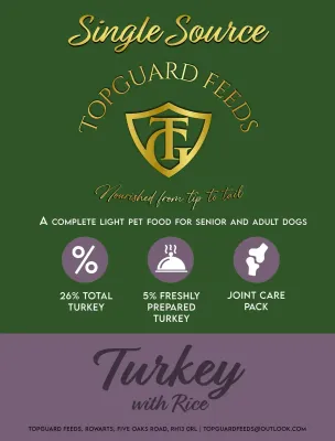 Adult / Senior - Single Source Protein Light Turkey with Rice