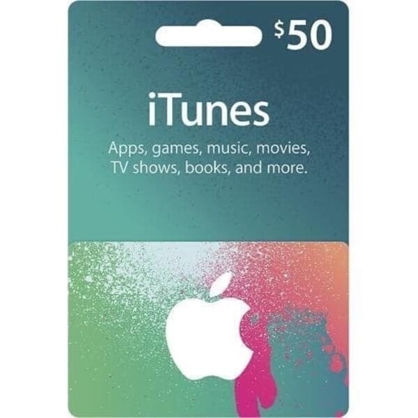 $50 iTunes Gift Card