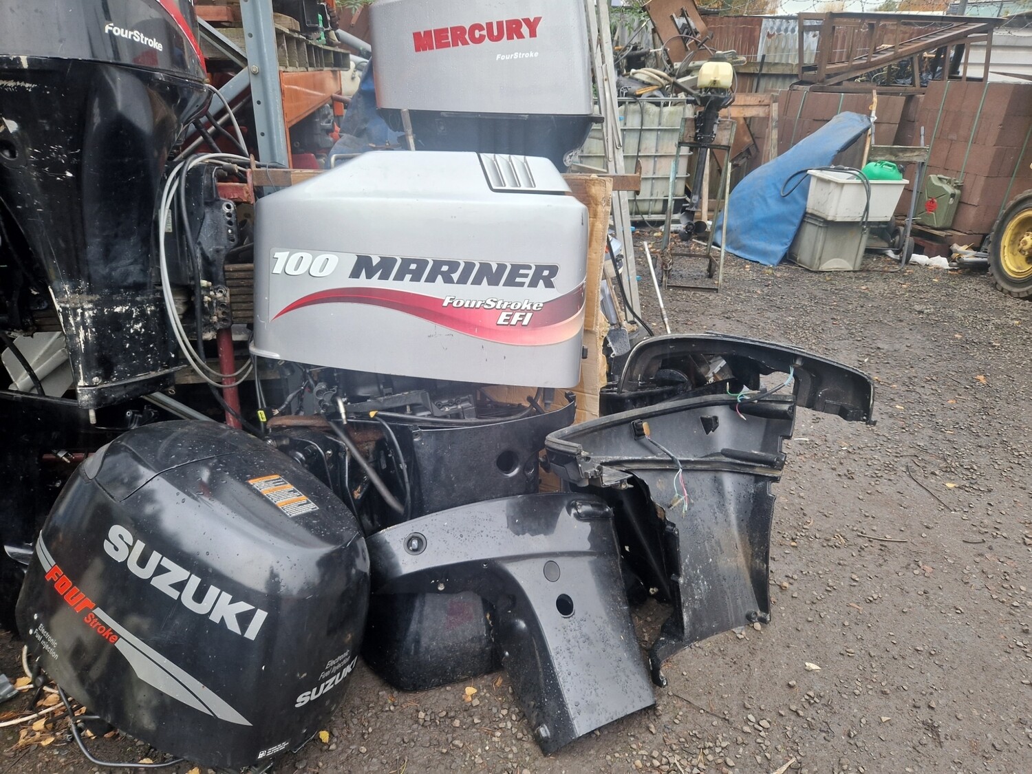 mariner 100 efi breaking