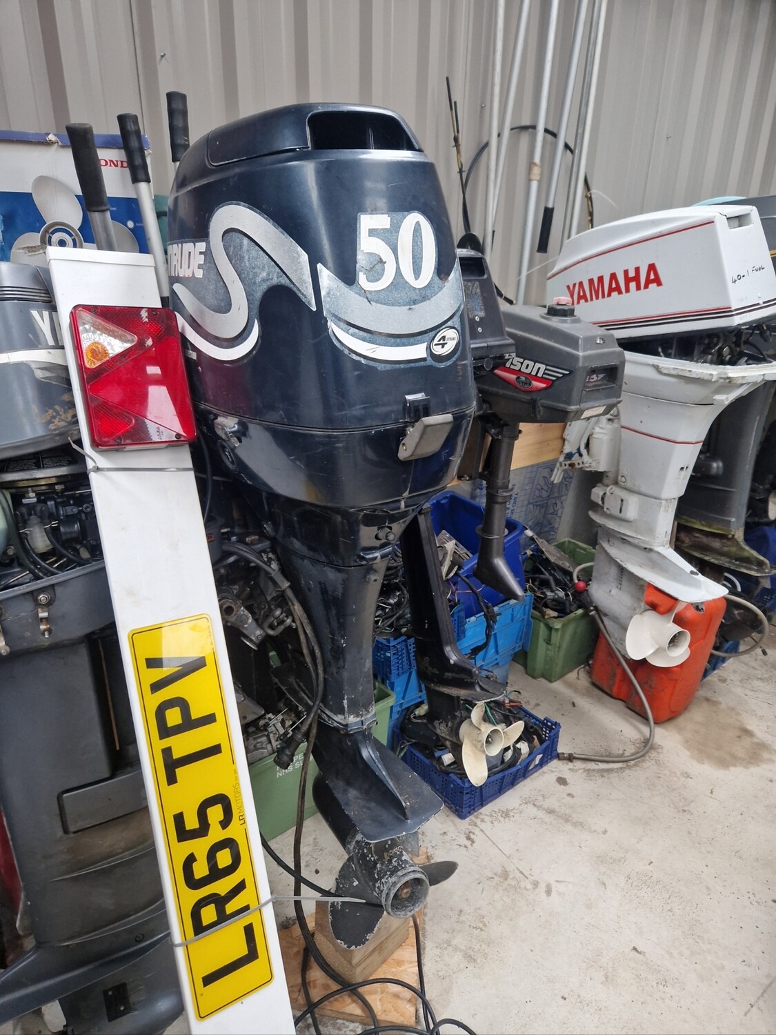 suzuki Evinrude 50 4 strong breaking