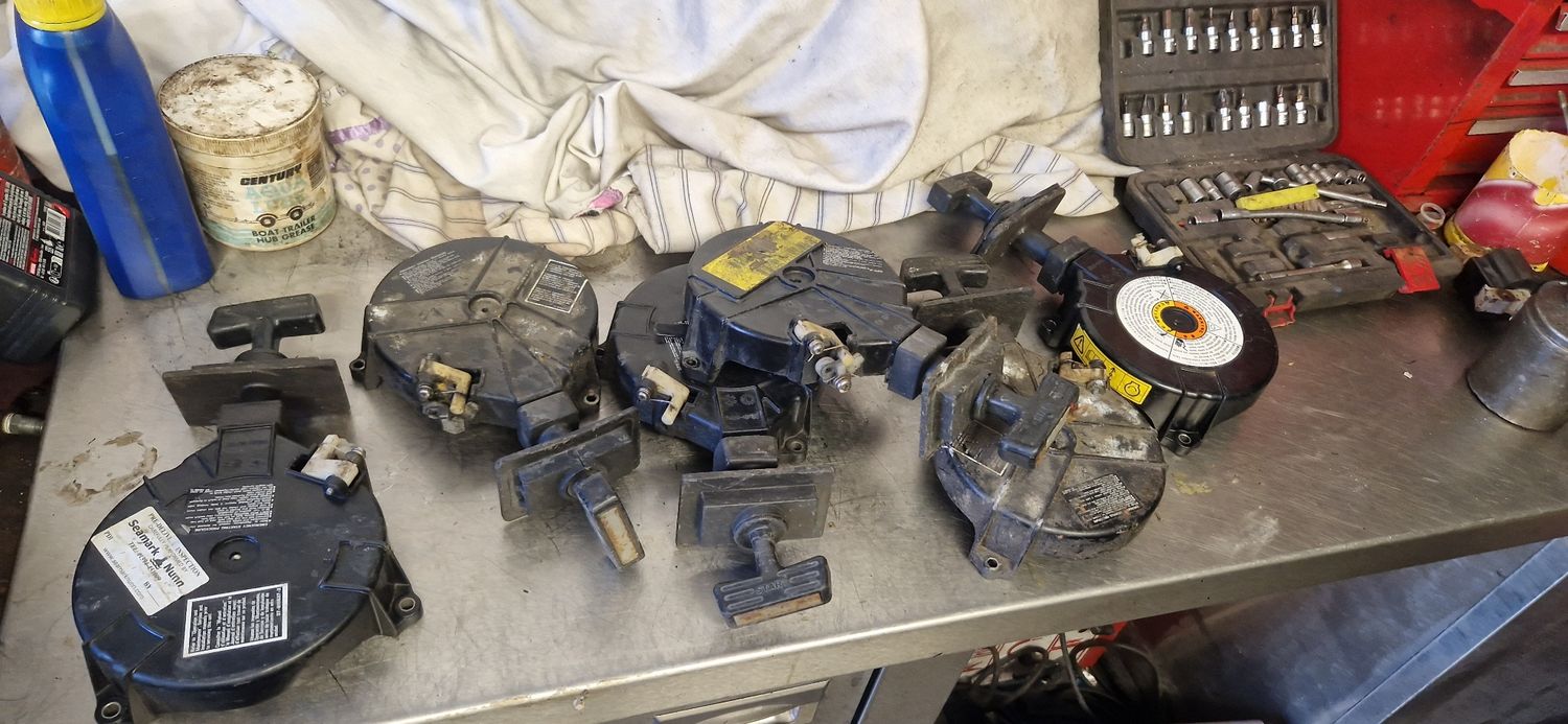 Mercury mariner tohatsu pull start assembly