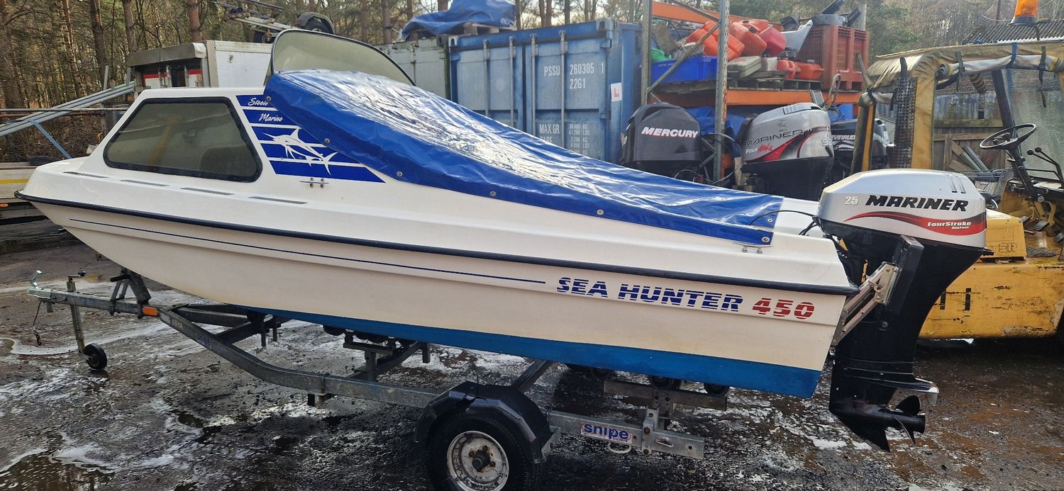 15 ft Dory 25 mariner