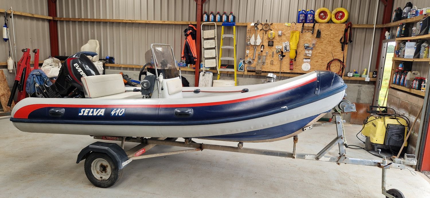 Selva 4.1 m Rib 50 Evinrude
