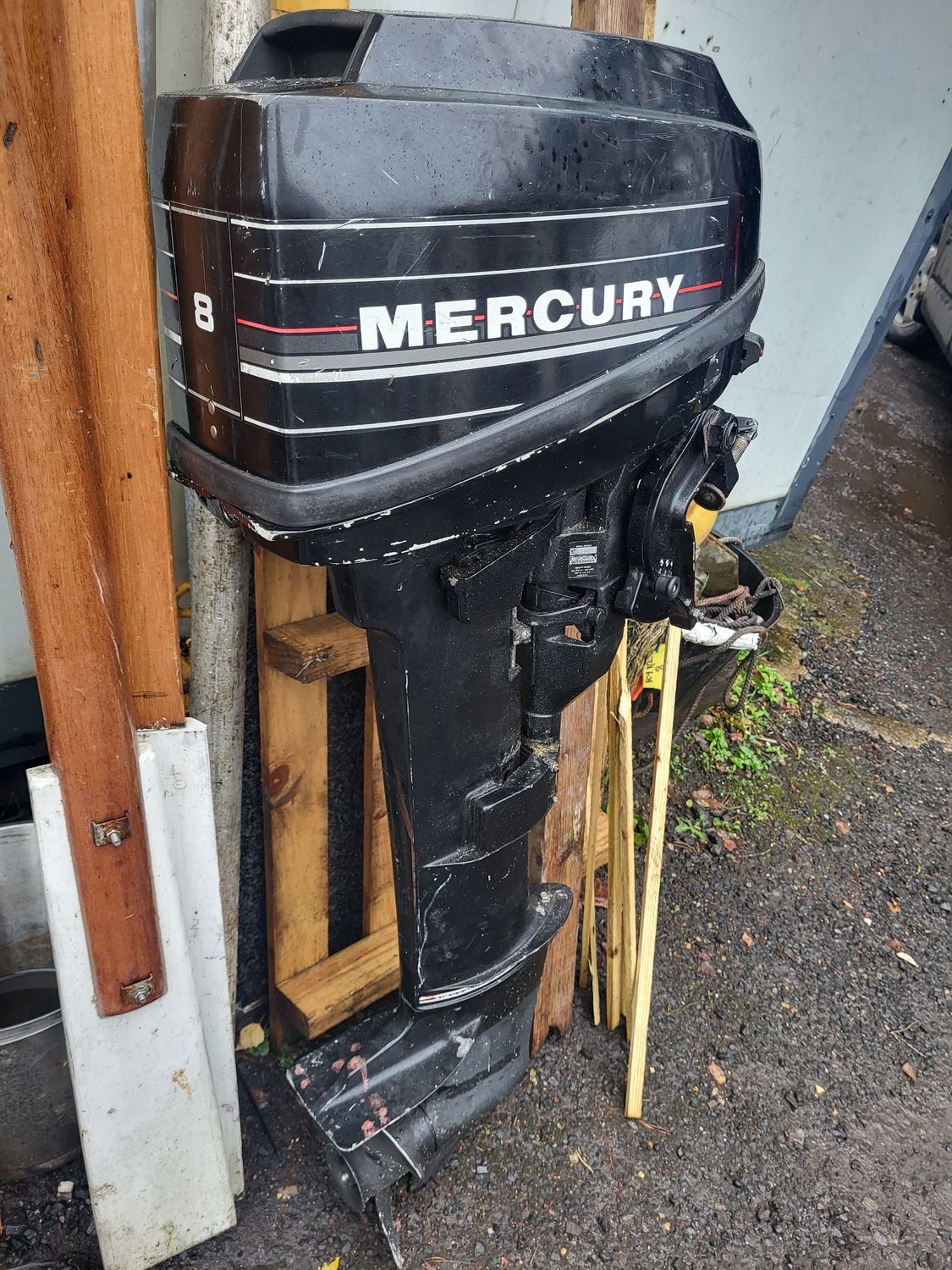 Mercury 8 hp 2t longshaft