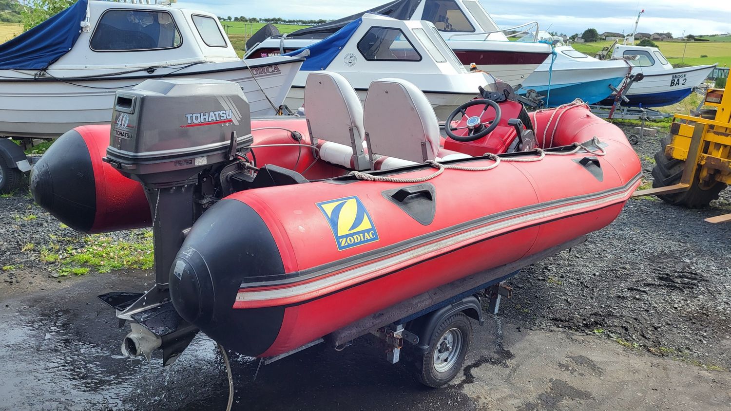 Zodiac futura 4.2 m sib