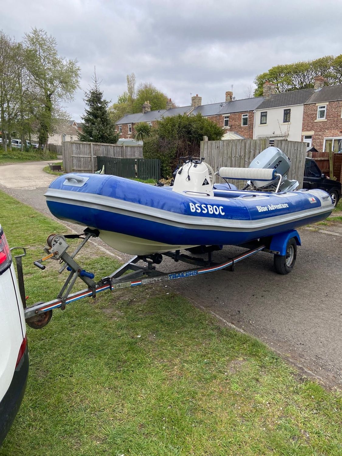 Avon Adventure 4 meter Rib 40 Honda