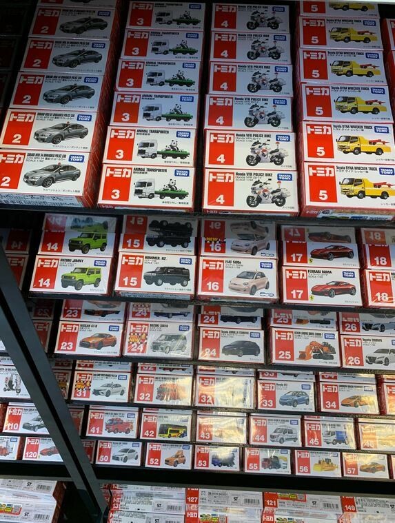 TOMICA DIECAST REGULAR #1 TO #50