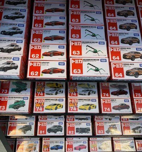TOMICA REGULAR DIECAST #100 AND UP