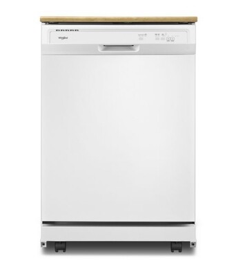 Whirlpool Dishwasher Convertible to Built-In 24” White. Model WDP370PAHW MRSP $999