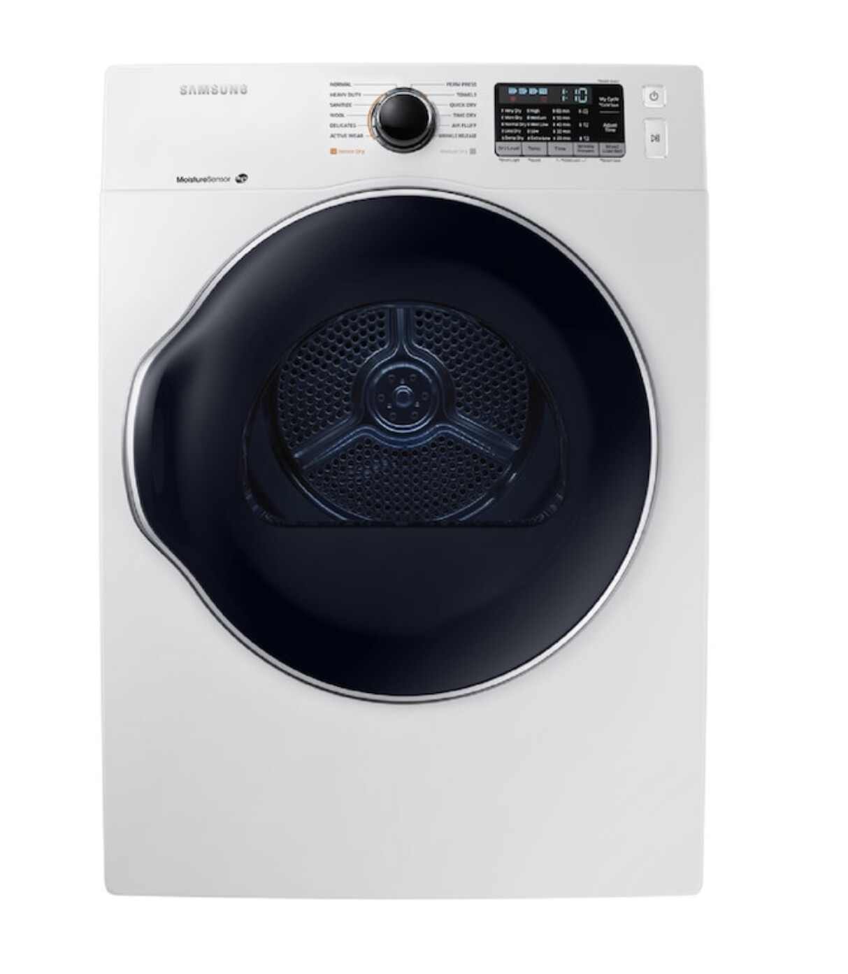 Samsung 4cu ft Stackable Washer and Dryer Set Electric White. Washer