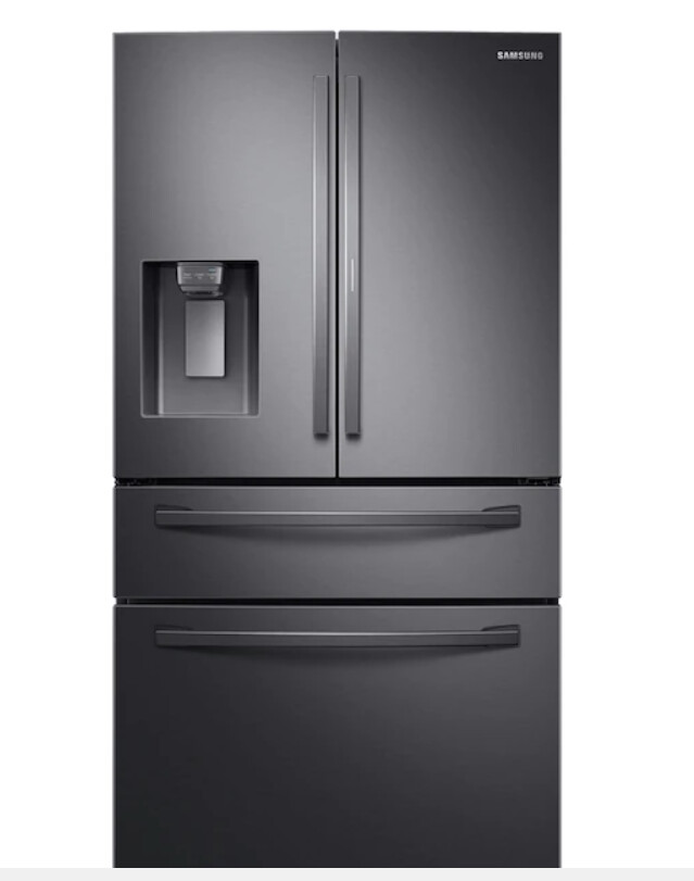 Samsung 28 Cu Ft French-Door Refrigerator with Ice Maker MSRP $3499 RF28R7351SG -WS