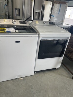 Dryer Maytag Smart capable 7.4-cu ft Electric Dryer (White) MED7230HW. MSRP $1149