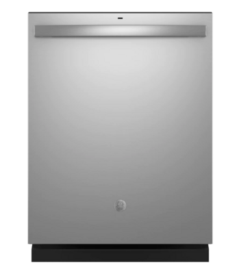 GE Top Control with Plastic Interior Dishwasher with Sanitize Cycle & Dry Boost - Stainless Steel - 52dba Model GDT550PYRFS MSRP $729