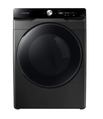 Samsung 7.5-cu ft Stackable Steam Cycle Electric Dryer - Brushed Black Model DVE45A6400V MSRP $1249