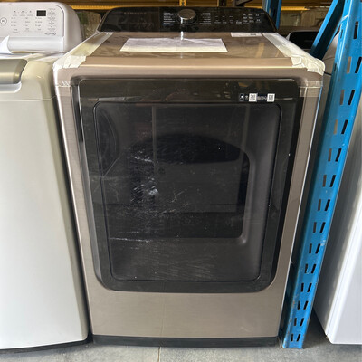 Dryer Samsung 7.4 cu. ft. Smart Electric Dryer with Steam Sanitize+ - Champagne DVE52A5500C MSRP $1099