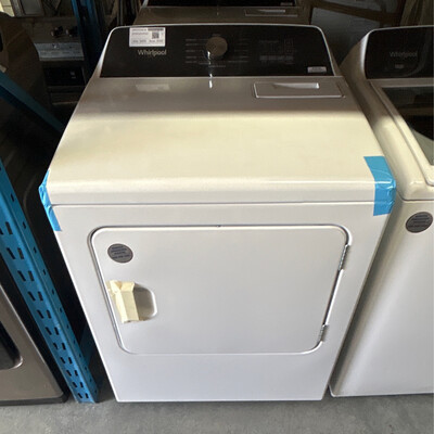 Dryer Whirlpool 7.0-cu ft Electric Dryer with Moisture Sensing and Steam - White WED5050LW MSRP $899