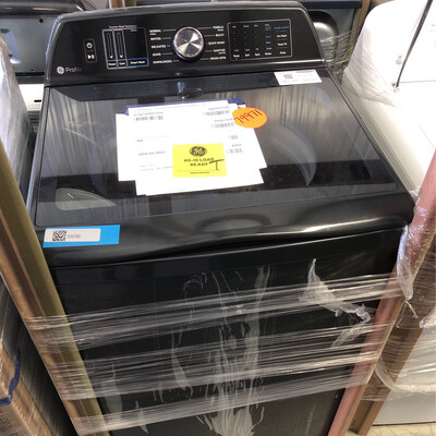 Washer GE Profile 5.3 cu. ft. Capacity Washer with Smarter Wash PTW705BPTDG MSRP $1099