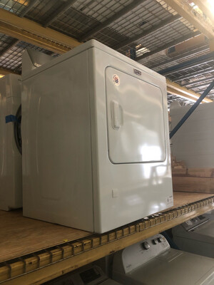 Maytag MGDC465HWOB 7-cu ft Gas Dryer (White). S&amp;D