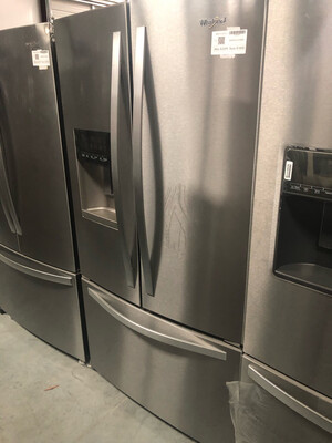 Whirlpool WRF555SDFZ1OB 22.5 cu. ft. French Door Refrigerator with Ice Maker (Fingerprint-Resistant Stainless Steel) Model S&D