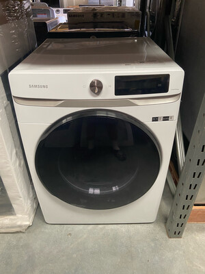 Samsung 7.5-cu ft Stackable Steam Cycle Smart Electric Dryer (White) Model DVE45A6400W MSRP $1149