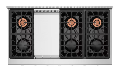 Empava EMPV-48GC32 48-in 7 Burners Stainless Steel Gas Cooktop