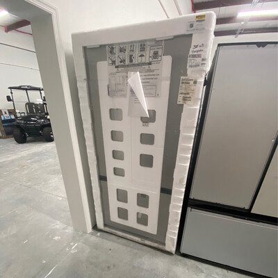 Samsung Bespoke RF30BB6200QL30.1-cu ft Smart French Door Refrigerator with Dual Ice Maker (Stainless Steel- All Panels)