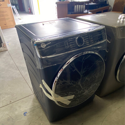 GE 7.8 cu. ft. Smart Front Load Electric Dryer w/ Steam and Sanitize Cycle - Sapphire Blue - Model GFD85ESPNRS MSRP $1349