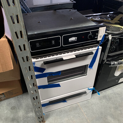 Summit WTM7212KW 24 Inch Wide Gas Wall Oven