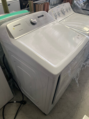 Samsung DVE50R5200WOB 7.4-cu ft Electric Dryer (White) 7 S&amp;D
