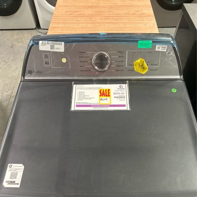 GE Profile PTD60GBPRDG 7.4 cu ft Gas Dryer Open Box Scratch and Dent