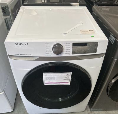 Samsung DVE45B6300W 7.5 cuft Smart Electric Dryer w/Steam Sanitize White