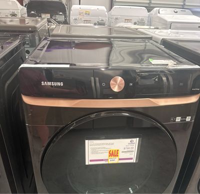 Samsung DVE50A8600VOB 7.5 cu ft AI Smart Dial Electric Dryer S&amp;D