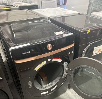 Samsung DVE50A8600VOB 7.5 cu ft AI Smart Dial Electric Dryer S&amp;D