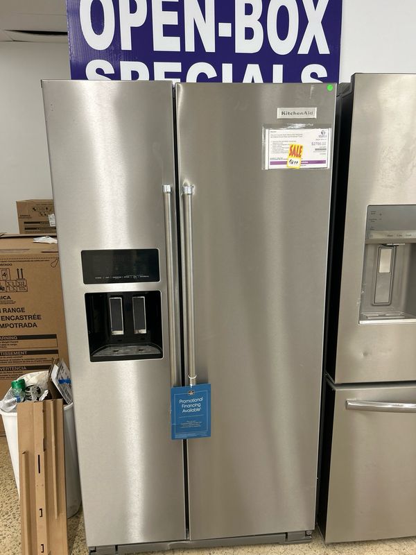 Kitchenaid KRSC700HPSOB 19.9 cu ft CounterDepth Side by Side