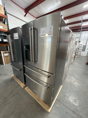 Kitchenaid KRMF536RPS 26.2 Cu. Ft. Multi-Door French Door Refrigerator with Platinum Interior