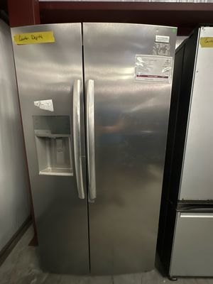 Frigidaire Gallery GRFC2353AF 26.2 Cu. Ft. Counter-Depth Side-by-Side Door Refrigerator 