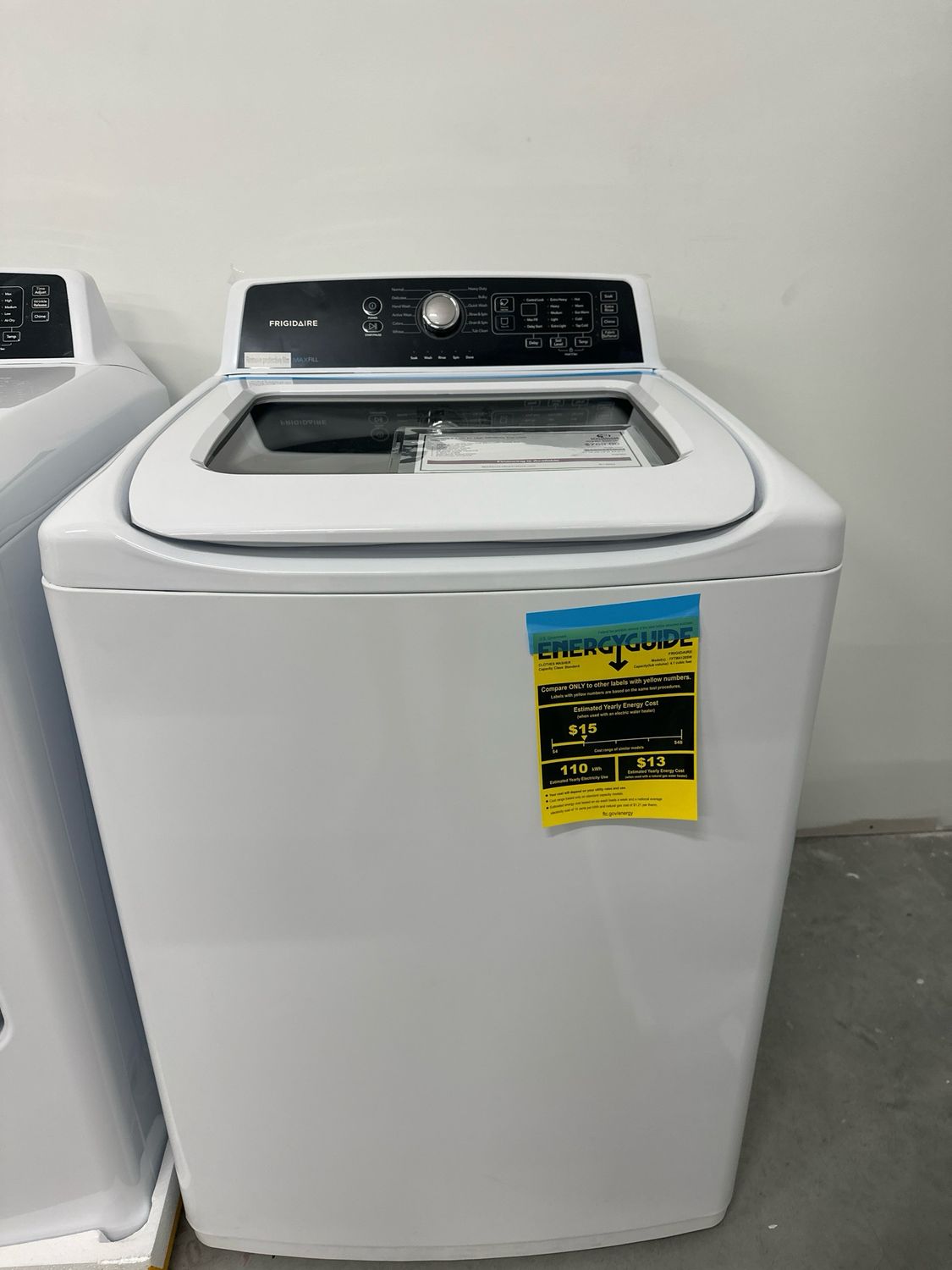 Frigidaire 4.1 Cu. Ft. High Efficiency Top Load Washer FFTW4120SW