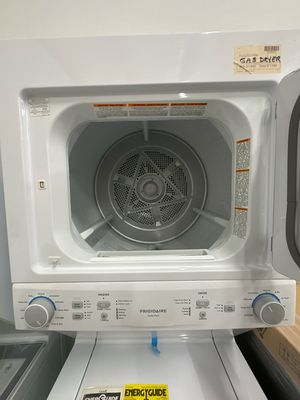 Frigidaire FLCG7522AW Gas Washer/Dryer Laundry Center - 3.9 Cu. Ft Washer and 5.5 Cu. Ft. Dryer