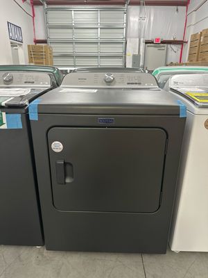 Maytag Pet Pro Top Load Electric Dryer - 7.0 cu. ft. MED6500MBK
