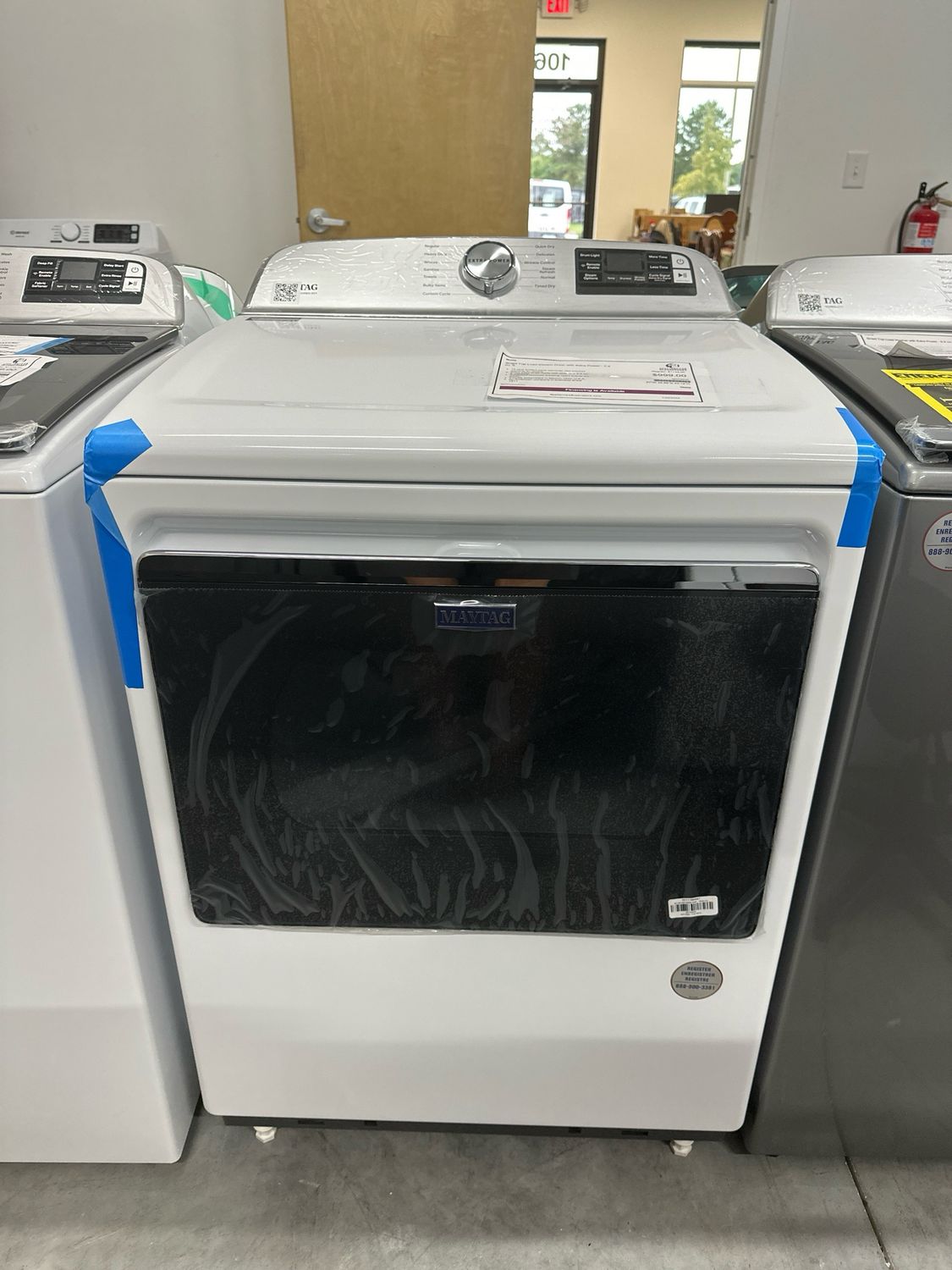 Maytag Smart Top Load Electric Dryer with Extra Power - 7.4 cu. ft. MED7230HW