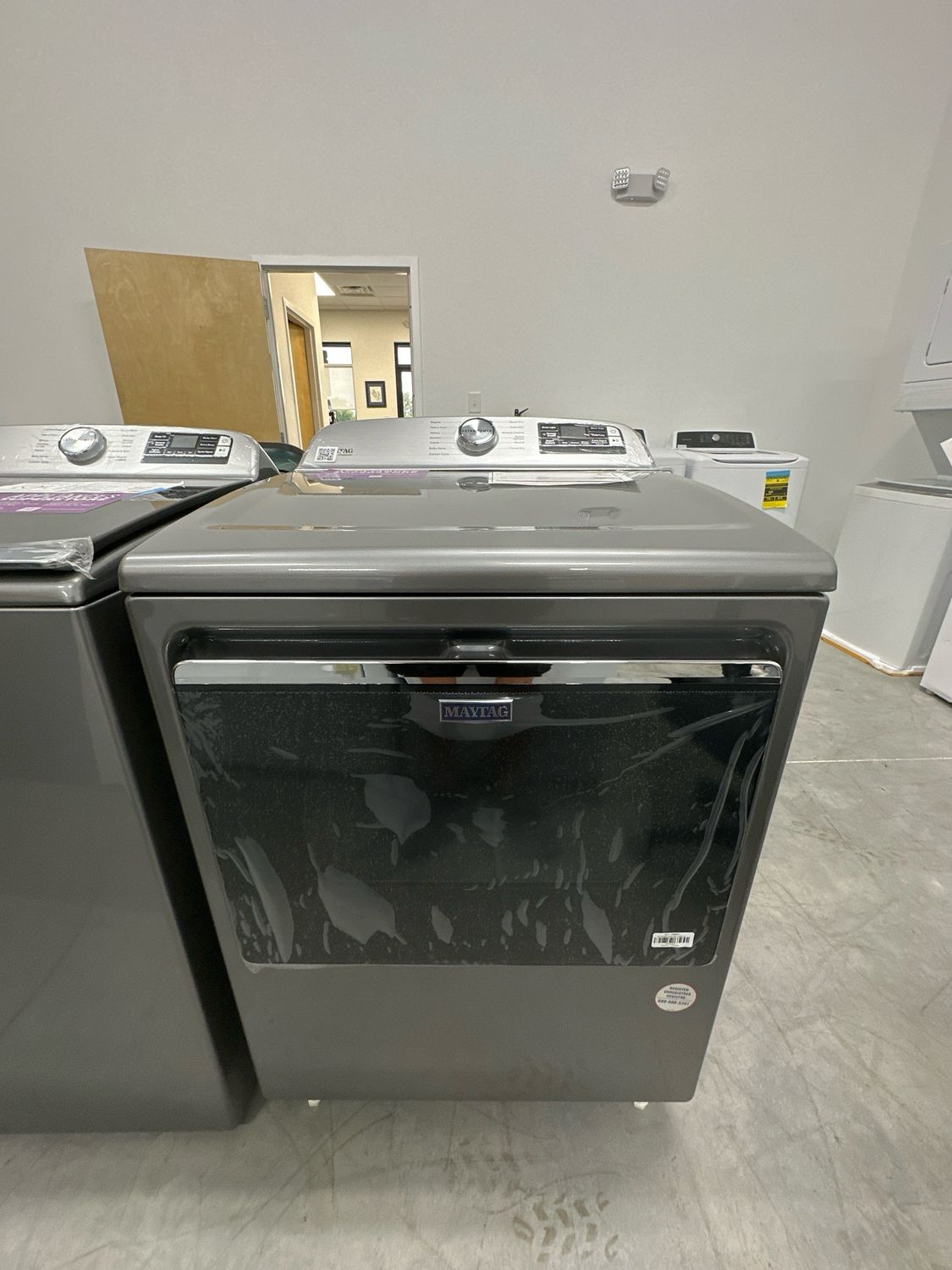 Maytag Smart Top Load Electric Dryer with Extra Power - 7.4 cu. ft. MED7230HC