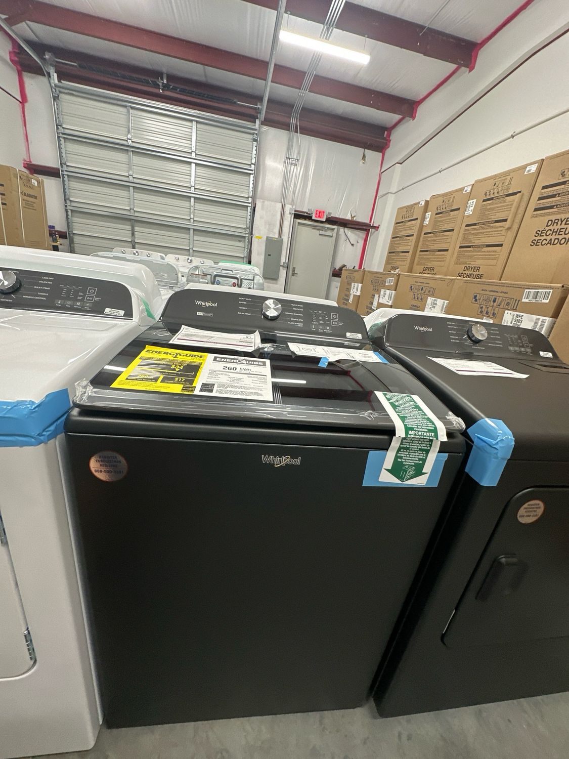 Whirlpool WTW6157PB 5.2-5.3 Cu. Ft.  Top Load Washer with Removable Agitator