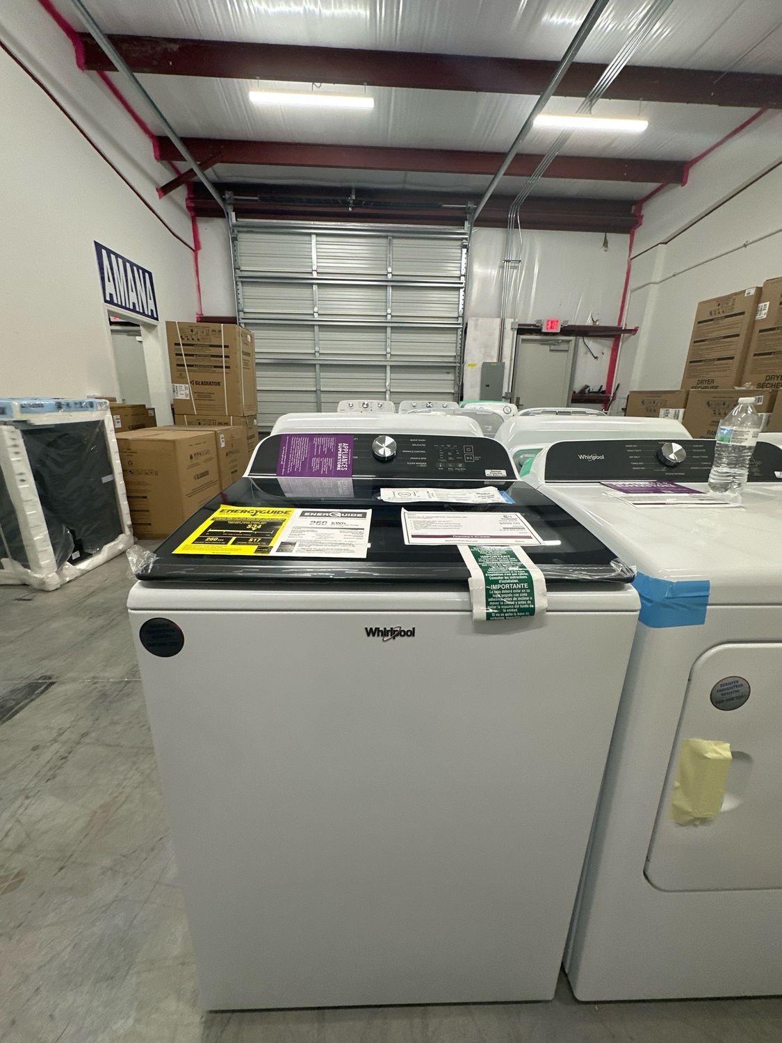 Whirlpool® WTW6157PW 5.2-5.3 Cu. Ft. Top Load Washer with Removable Agitator MHC 1